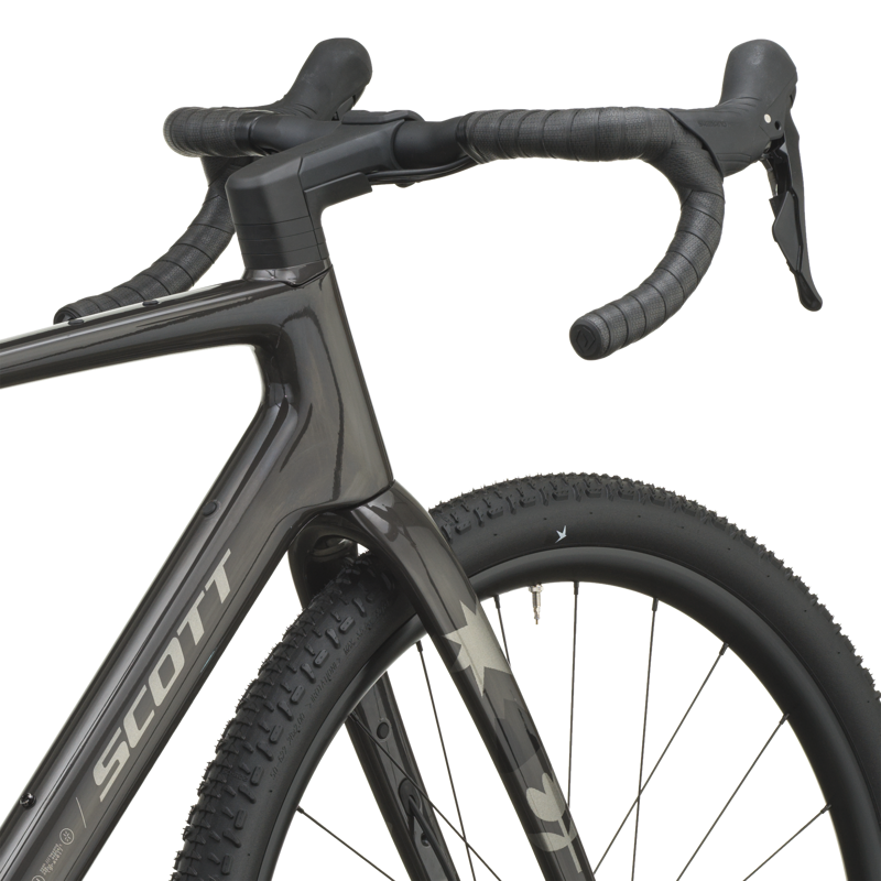 Scott Addict Gravel 40 Bike in Carbon Black-7