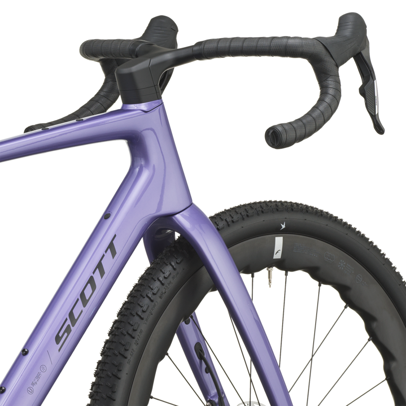 Scott Addict Gravel 10 Bike in Blaze Purple-6