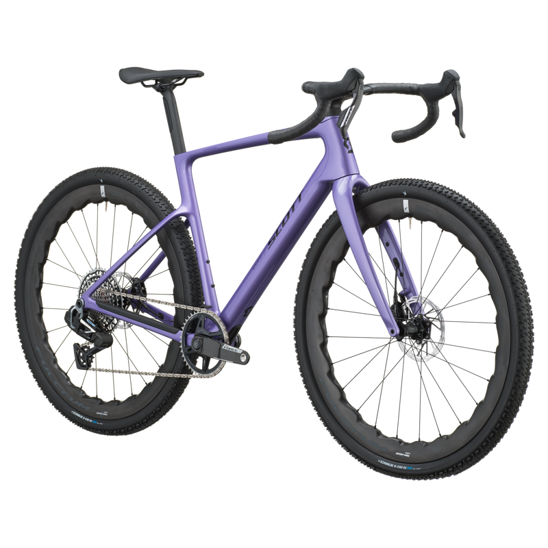 Scott Addict Gravel 10 Bike in Blaze Purple-1