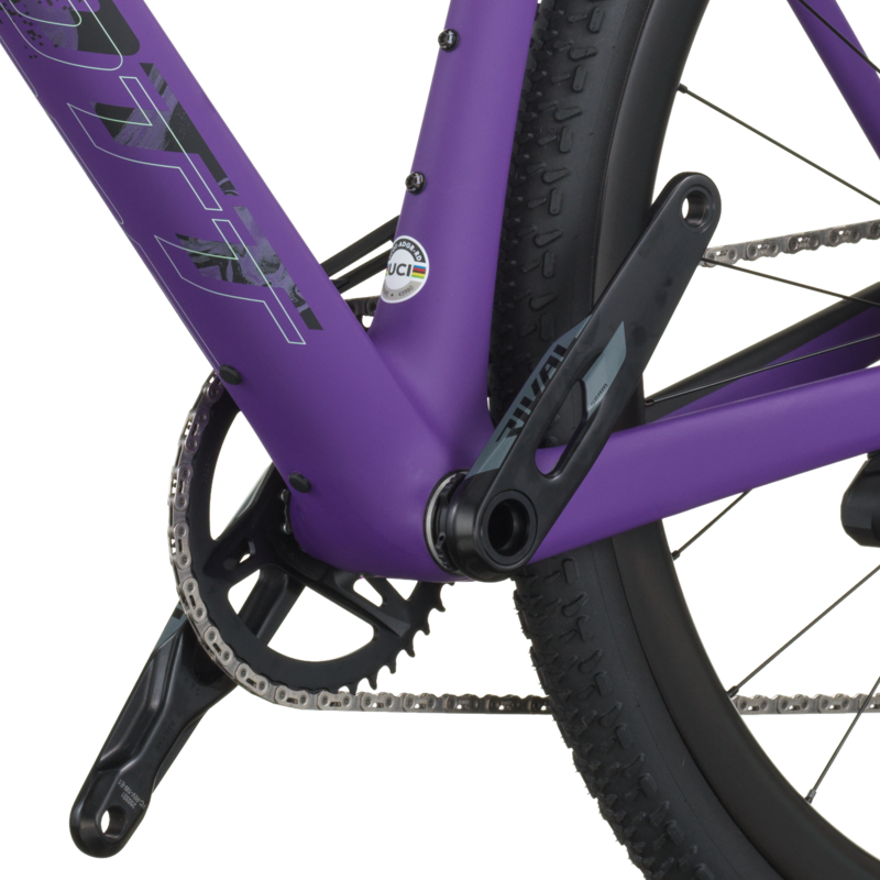 Scott Addict 20 Gravel Bike in Carbon Black and Indigo Purple-3