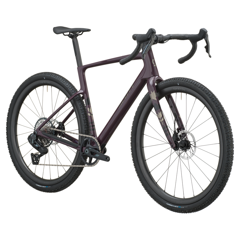 Scott Addict Gravel 30 Bike in Mulberry Purple-1
