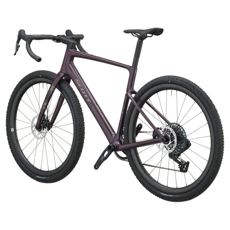 Scott Addict Gravel 30 Bike in Mulberry Purple-2