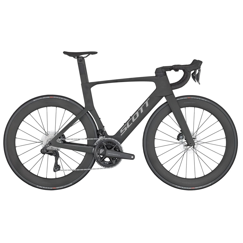 EX-Display Scott Foil RC 10 Black Road Bike In Carbon Black