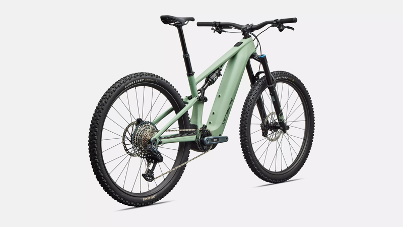 Specialized Turbo Levo R Expert in Pistachio and Dark Moss Green-2