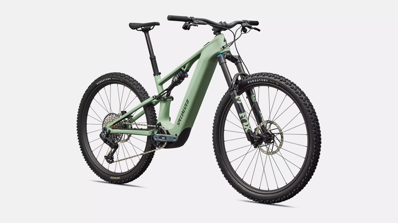 Specialized Turbo Levo R Expert in Pistachio and Dark Moss Green-1