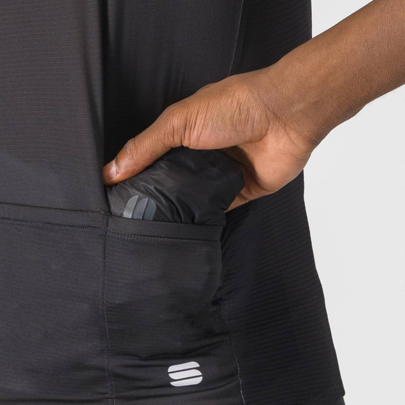 Sportful Aqua Light Jacket In Black-5