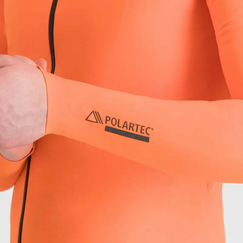 Sportful Fiandre Shift Jacket in Bright Orange-2
