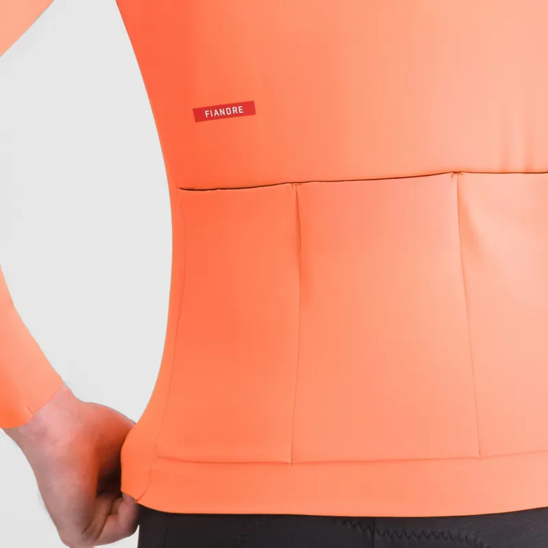 Sportful Fiandre Shift Jacket in Bright Orange-4