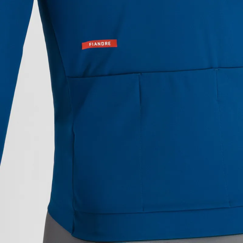 Sportful Fiandre Shift Jacket in Teal Blue-3
