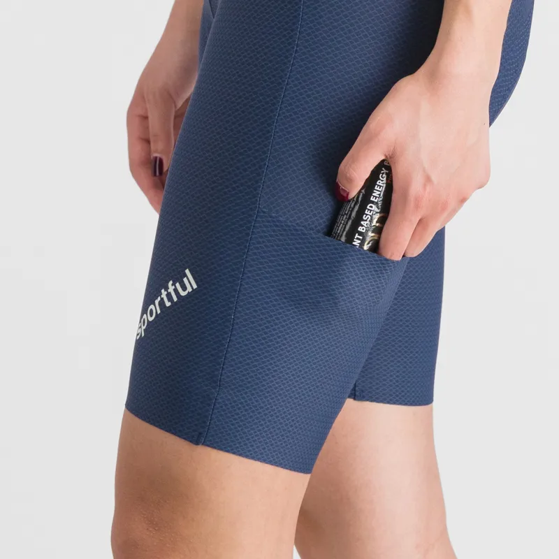 Sportful Hyperepic Women's Bib Shorts in Galaxy Blue-2