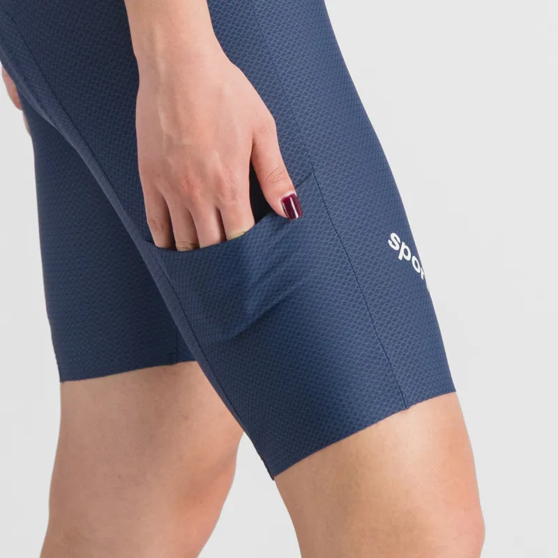 Sportful Hyperepic Women's Bib Shorts in Galaxy Blue-3