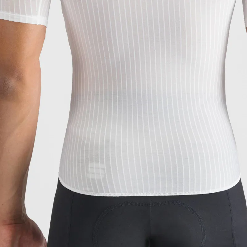 Sportful Pro Short Sleeve Base Layer Tee In White-2