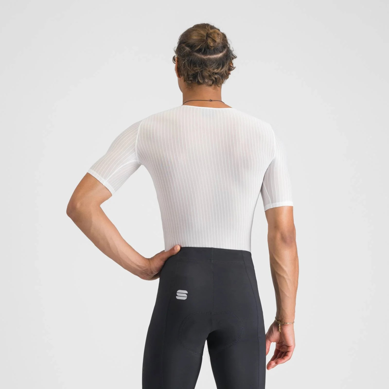 Sportful Pro Short Sleeve Base Layer Tee In White-4