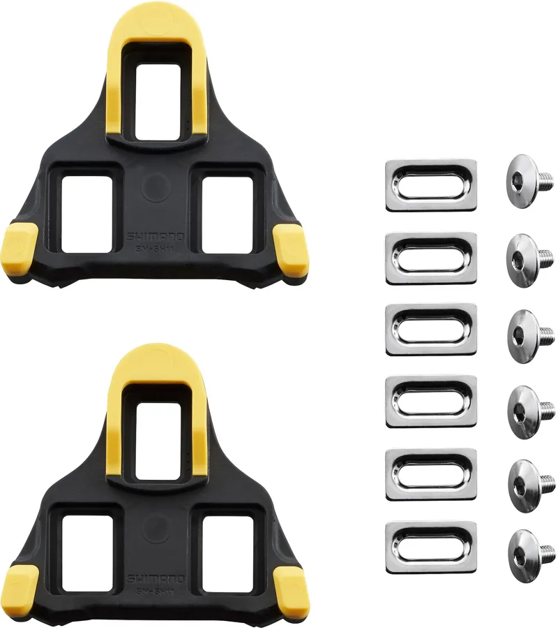 Shimano SPD SL-Cleats Centre Pivot Floating - Yellow