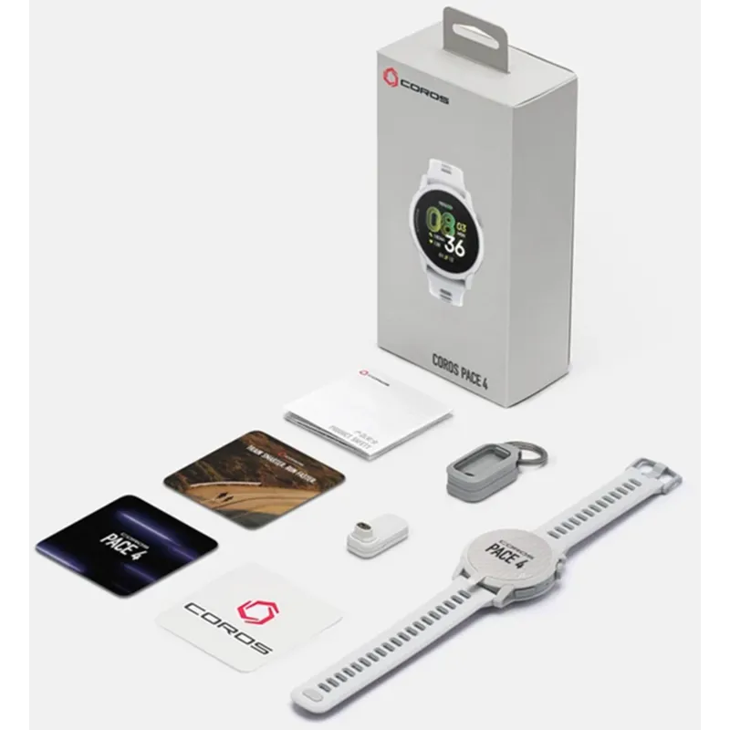 GPSCC Coros Pace 4 Watch Silicone White one size-6
