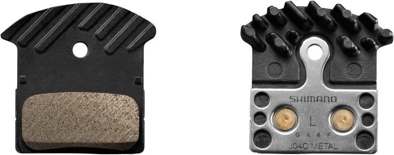 Shimano J04C Metal Pad And Spring - With cooling fins