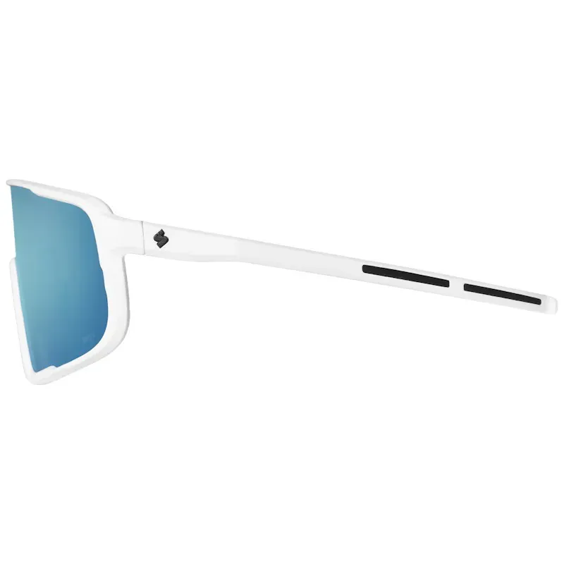 Sweet Memento RIG Reflect Aquamarine Lens Sunglasses in White-2