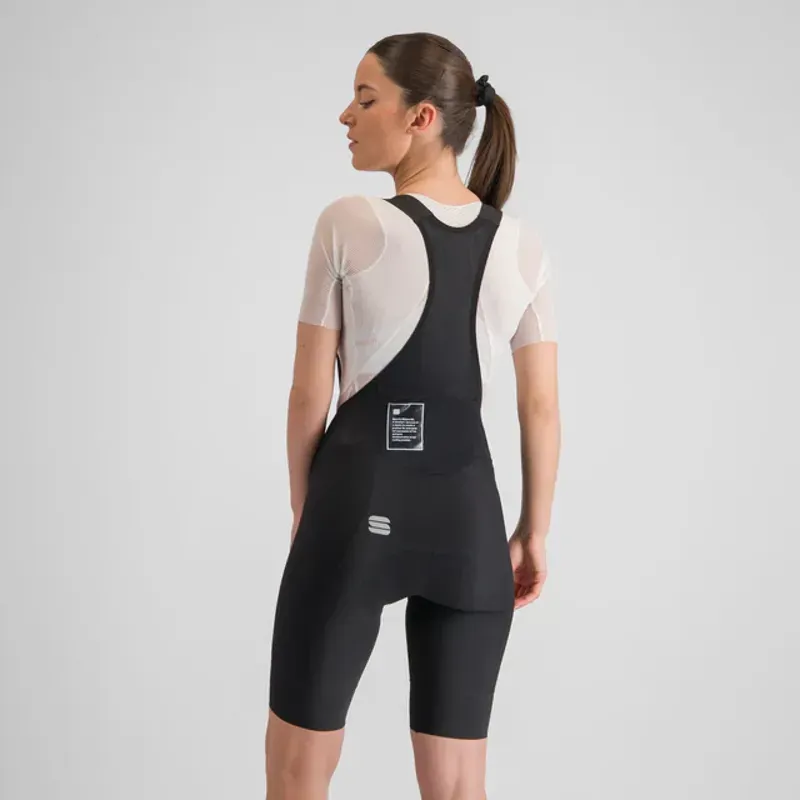 Sportful SRK Women's Bib Shorts In Black-1