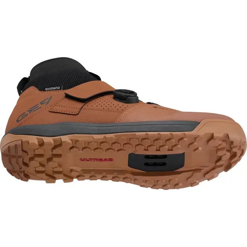 Shimano Clothing GE900 GORE-TEX Shoes in Brown-3