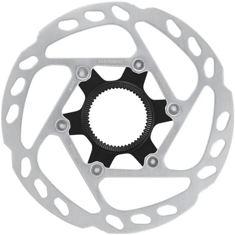 Shimano SMRT64 Internal CL 160/140mm Rotor in Silver/Black