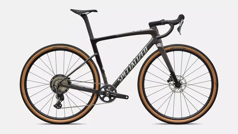 Specialized Crux 5 Sport Shimano GRX 800 Gravel Bike in Silver Smoke