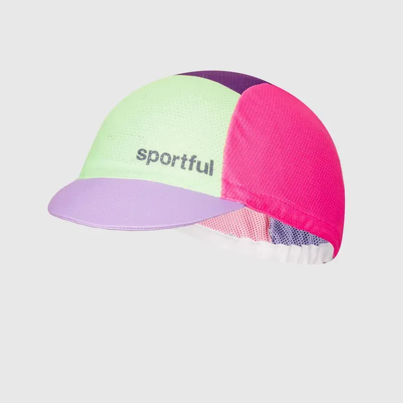 Sportful Classic Cycling Cap in Cosmic Berry/Purple/Green/Violet