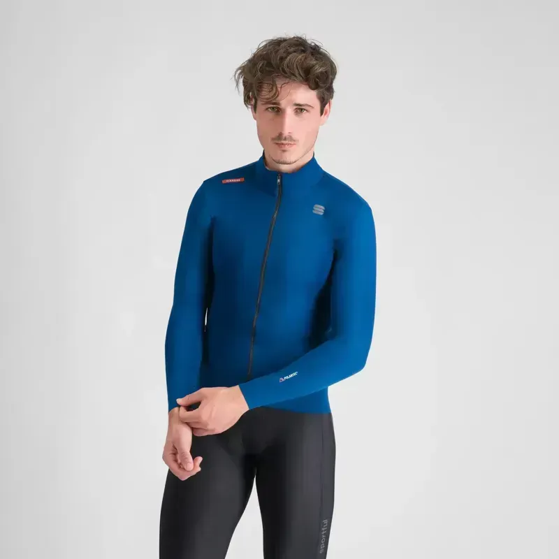 Sportful Fiandre Shift Jacket in Teal Blue