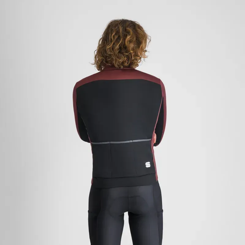Sportful Giara Softshell Jacket in Deep Bordeaux-1