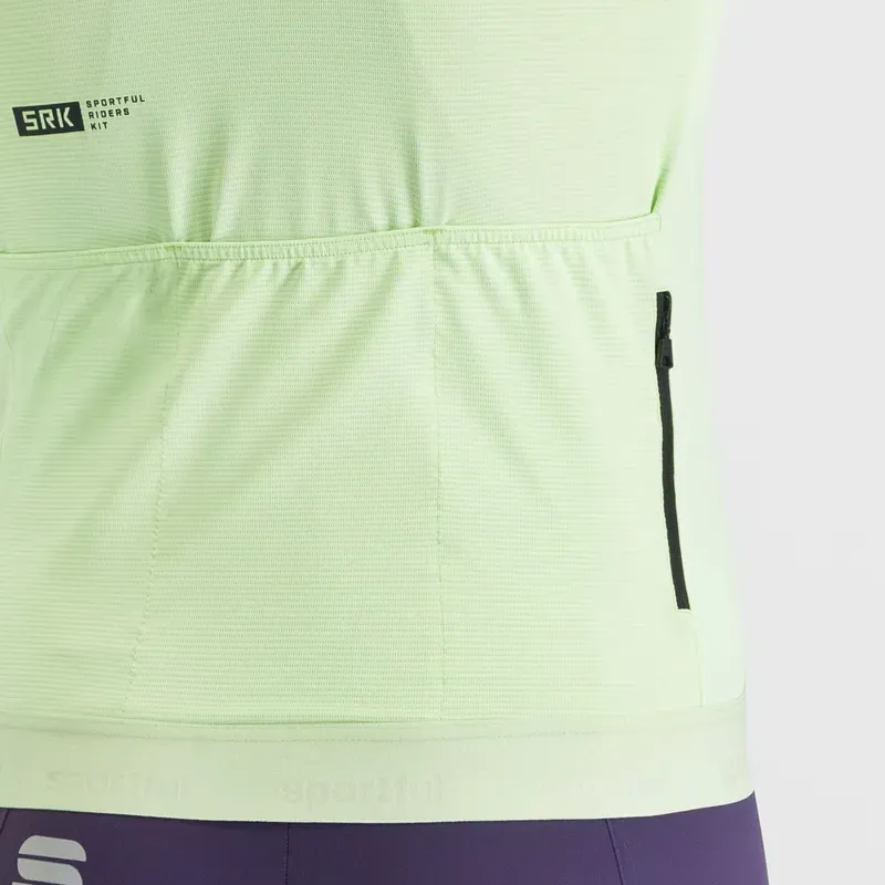 Sportful SRK Long Sleeve Jersey in Electric Aloe-3