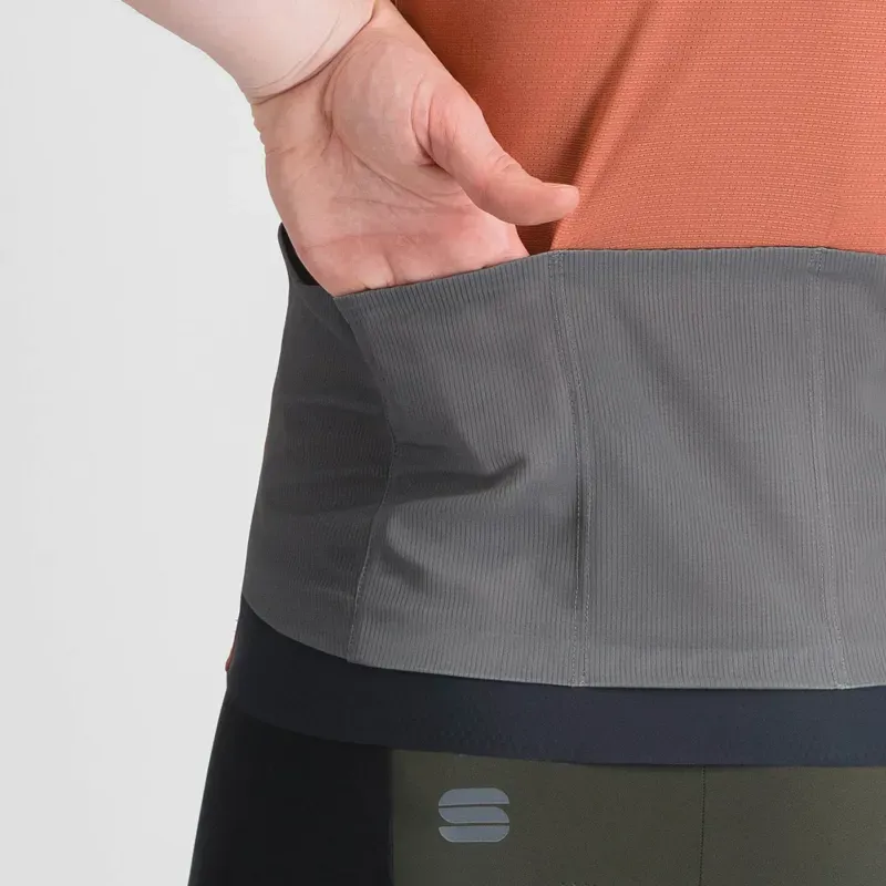 Sportful Supergiara 2 Logo Jersey in Sienna Glow-3