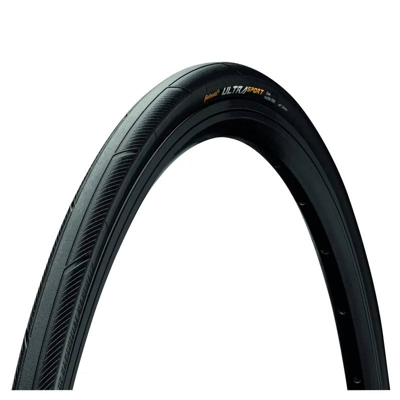Continental Ultra Sport III Foldable Puregrip Tyre in Black