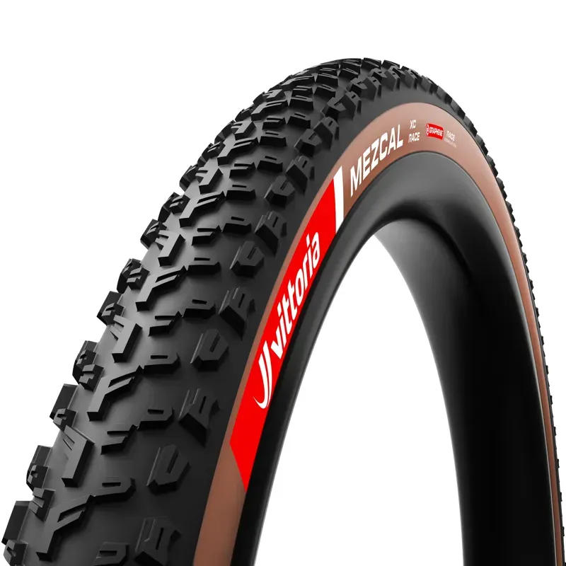 Vittoria Mezcal G2.0 29x2.4-inch XC Race Tyre in Black/Tan